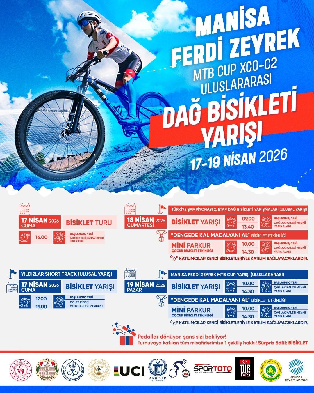 FERDİ ZEYREK ULUSLARARASI DAĞ BİSİKLETİ YARIŞLARI BAŞLIYOR