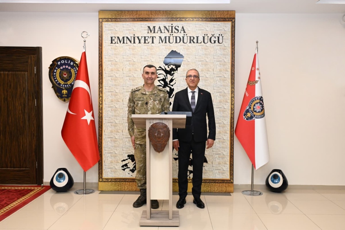 Kara Kuvvetleri Komutanlığı Eğitim ve Doktrin Komutanlığı Eğitim Tümen Komutanı Tümgeneral Sn. Emre TAYANÇ, İl Emniyet Müdürümüzü Ziyaret Etti