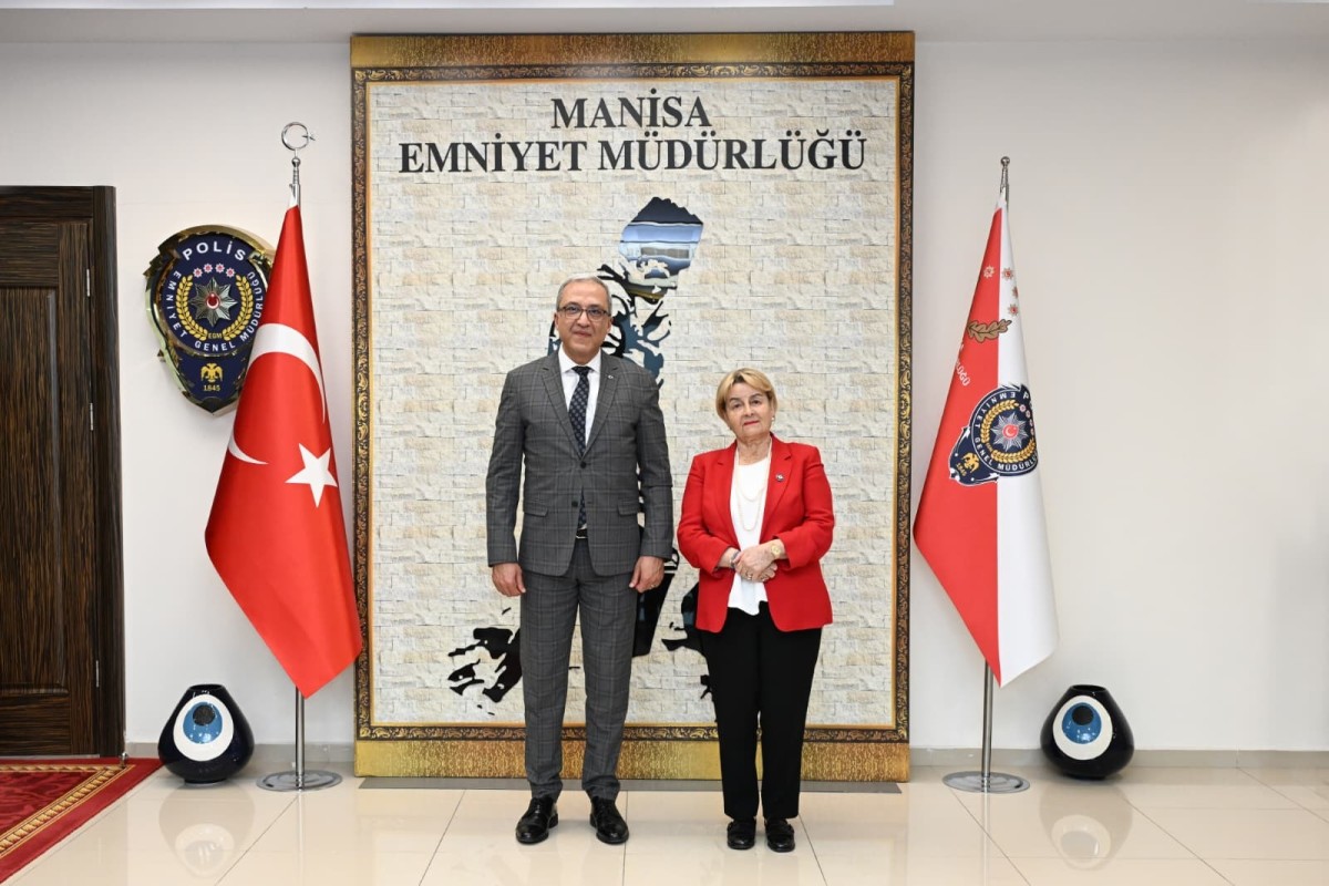 Elginkan Vakfı Yönetim Kurulu Başkanı Sn.Gaye AKÇEN ve Beraberindeki Heyet, İl Emniyet Müdürümüz Sn.Adnan KARAYEL'e Hayırlı Olsun Ziyaretinde Bulundu