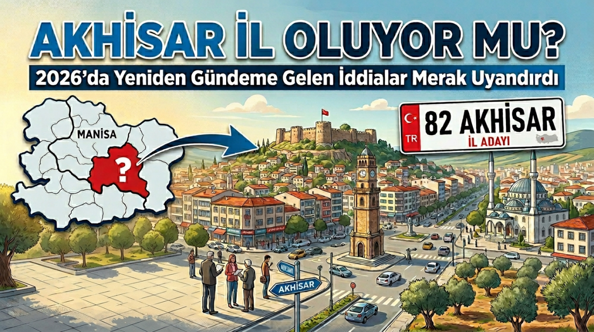 Akhisar İl Oluyor Mu? 2026’da Yeniden Gündeme Gelen İddialar Merak Uyandırdı