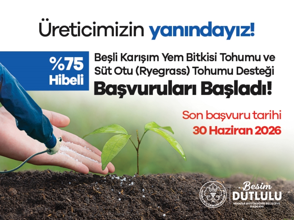 Büyükşehir’den Tarımsal Üretime Güç Katacak Destek Programı